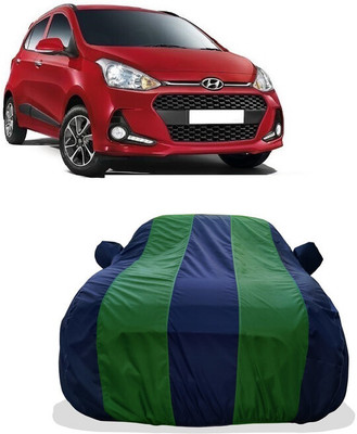 Tricway Car Cover For Hyundai i10 1.2L (With Mirror Pockets)(Green)
