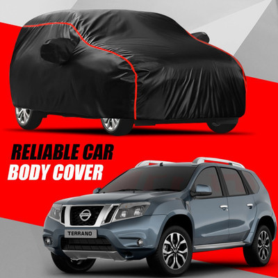 S Shine Max Car Cover For Nissan Terrano (With Mirror Pockets)(Multicolor)