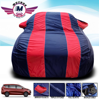 MoTRoX Car Cover For Toyota Innova 2.0L (With Mirror Pockets)(Red, Blue)