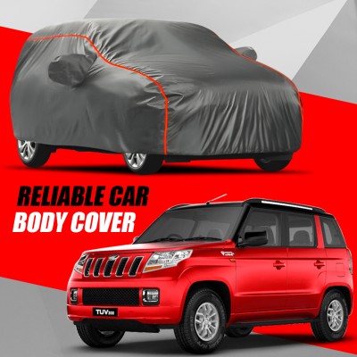 ANTIRO Car Cover For Mahindra TUV300 (With Mirror Pockets)(Multicolor)