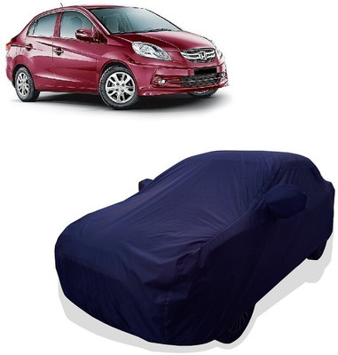 Tricway Car Cover For Honda Amaze VX i-VTEC (With Mirror Pockets)(Blue)