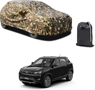 PAGORA Car Cover For Mahindra XUV 300 (With Mirror Pockets)(Yellow, For 2019, 2020, 2021, 2022, 2023 Models)