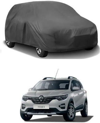 ARNEJA Car Cover For Renault Triber (Without Mirror Pockets)(Grey)
