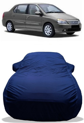 Wegather Car Cover For Tata Indigo XL (With Mirror Pockets)(Blue)