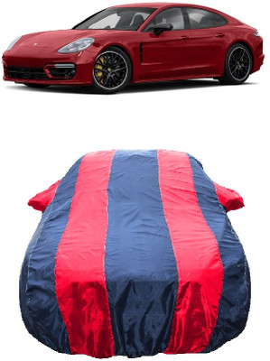 Wegather Car Cover For Porsche Panamera Turbo S (With Mirror Pockets)(Red)