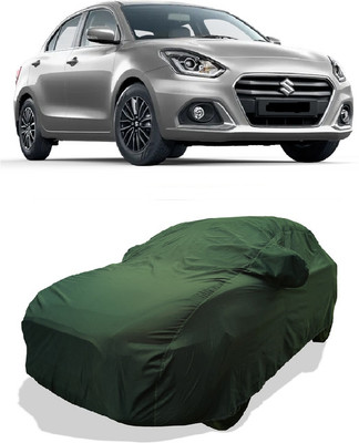 Coxtor Car Cover For Maruti Suzuki Swift Dzire AMT ZXI Plus Petrol (With Mirror Pockets)(Green)