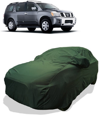 Coxtor Car Cover For Nissan Armada 5.6 V8 4WD 5AT (317 HP) (With Mirror Pockets)(Gold)