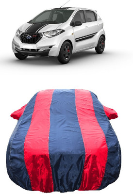 Wegather Car Cover For Datsun Redi GO Sport (With Mirror Pockets)(Red)
