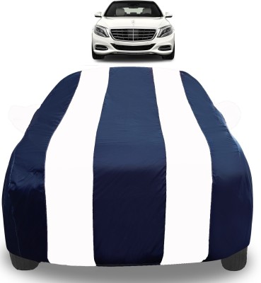 Auto Hub Car Cover For Mercedes Benz S-Class (With Mirror Pockets)(White)