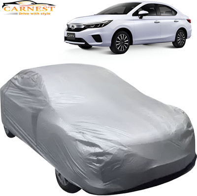 CARNEST Car Cover For Honda City, City 1.3i, City 1.5i Zx, City 1.6i, City EX, City Facelift, City LQ, City LX, City SV MT Petrol, City V CVT Petrol, City V MT Petrol, City VX CVT Petrol, City VX MT Petrol, City ZX, City ZX CVT Petrol, City ZX MT Petrol (Without Mirror Pockets)(Silver)
