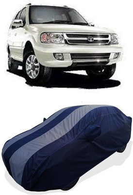 QLAX Car Cover For Hyundai Safari DICOR 2.2 LX 4x2 (With Mirror Pockets)(Grey, Blue)