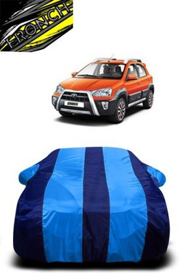 FRONCH Car Cover For Toyota CROSS (With Mirror Pockets)(Blue)