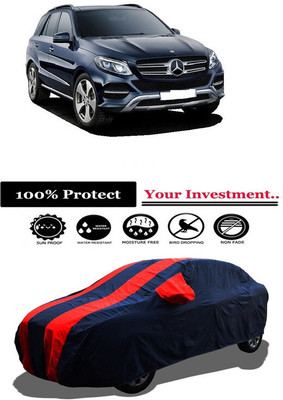 Amexride Car Cover For Mercedes Benz GLE 400 4MATIC (With Mirror Pockets)(Red)