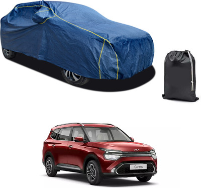 PAGORA Car Cover For Kia Carens (With Mirror Pockets)(Blue, For 2019, 2020, 2021, 2022, 2023 Models)