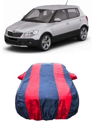 Wegather Car Cover For Skoda Fabia Scout(Red)