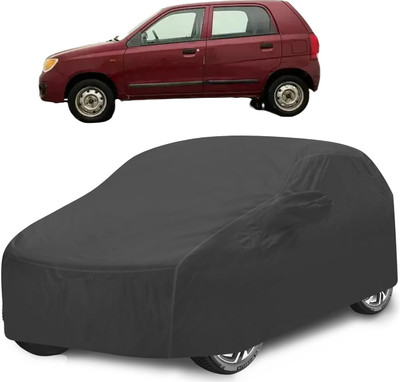 Caronix Car Cover For Maruti Alto 800 (With Mirror Pockets)(Grey)