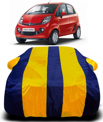 AXLOZ Car Cover For Tata Nano (With Mirror Pockets)(Multicolor)