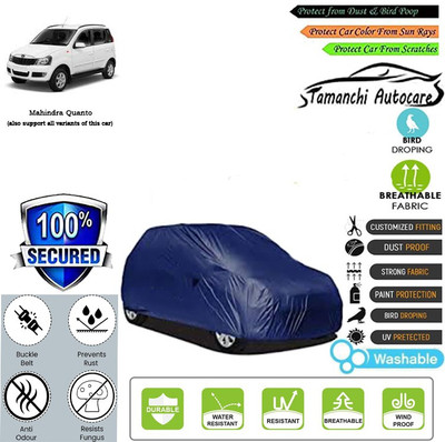 Tamanchi Autocare Car Cover For Mahindra Quanto(Blue)