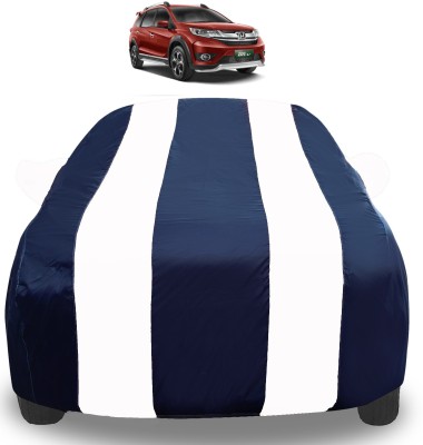 Amanzo Car Cover For Honda BR-V (With Mirror Pockets)(White)