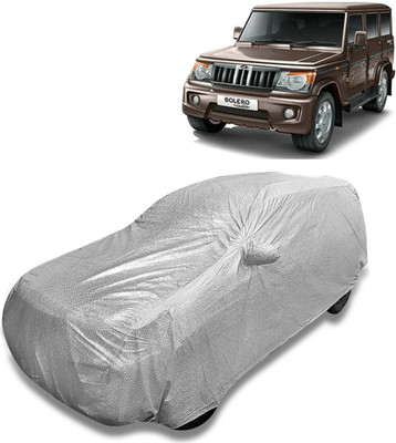 Kingsway Car Cover For Mahindra Bolero (With Mirror Pockets)(Silver, For 2020, 2021, 2022, 2023, 2024 Models)