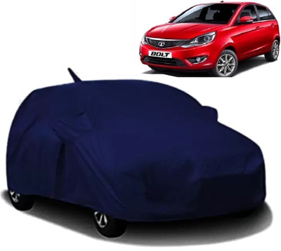 AXLOZ Car Cover For Tata Bolt (With Mirror Pockets)(Blue)