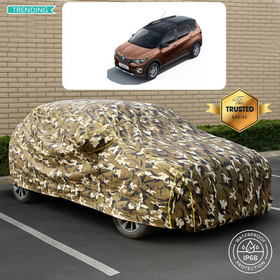 CODOKI Car Cover For Renault Triber RXZ (With Mirror Pockets)(Yellow, Multicolor)