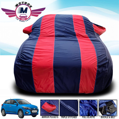 MoTRoX Car Cover For Renault Kiger (With Mirror Pockets)(Red, Blue)