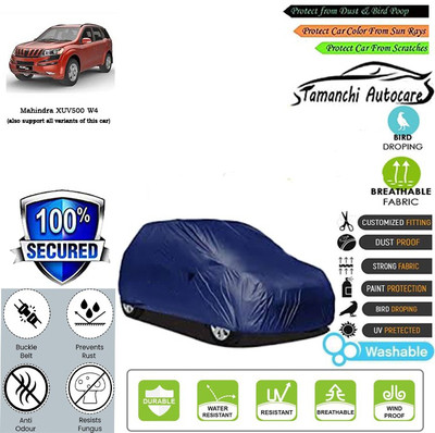 Tamanchi Autocare Car Cover For Mahindra XUV500 W4(Blue)