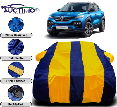 AUCTIMO Car Cover For Renault Kiger (With Mirror Pockets)(Multicolor)