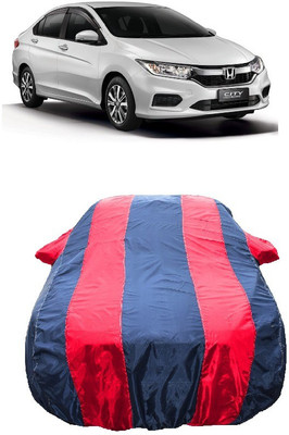 Wegather Car Cover For Honda City i-Vtec(Red)