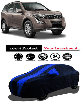 Amexride Car Cover For Mahindra XUV500 AT W10 AWD (With Mirror Pockets)(Multicolor)