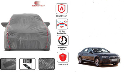 Auto Oprema Car Cover For Audi A4 (With Mirror Pockets)(Grey)