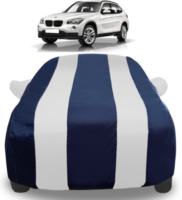 Auto Hub Car Cover For BMW X1 (With Mirror Pockets)(Silver)