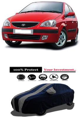 Amexride Car Cover For Tata Indica Turbo (With Mirror Pockets)(Grey)
