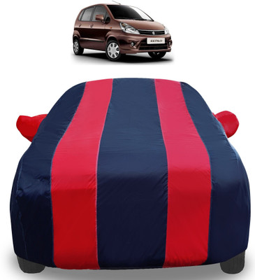 Auto Hub Car Cover For Maruti Suzuki Zen Estilo (With Mirror Pockets)(Red)