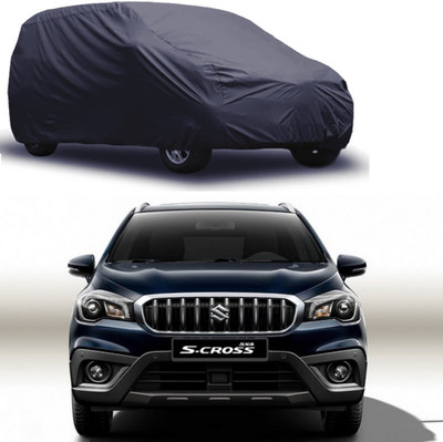 ROYAL AUTO MART Car Cover For Maruti Suzuki S-Cross (Without Mirror Pockets)(Grey)