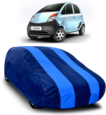 MoTRoX Car Cover For Tata Nano (Without Mirror Pockets)(Blue, Blue)