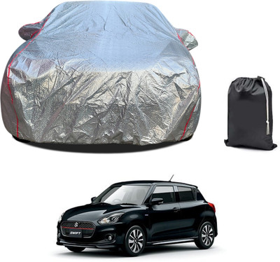PAGORA Car Cover For Maruti Suzuki Swift Hybrid (With Mirror Pockets)(Silver, For 2019, 2020, 2021, 2022, 2023 Models)