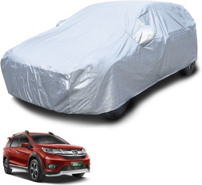 Euro Care Car Cover For Honda BR-V (With Mirror Pockets)(Silver)