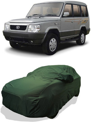 Coxtor Car Cover For Tata Sumo Victa (With Mirror Pockets)(Green)