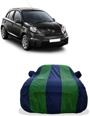Tricway Car Cover For Nissan Micra Active XL Option Petrol (With Mirror Pockets)(Green)