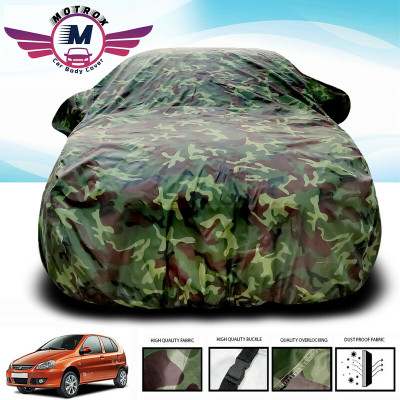 MoTRoX Car Cover For Tata Indica (Without Mirror Pockets)(Green)