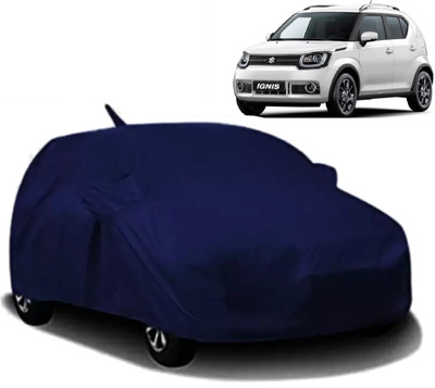 R Rayvin Star Car Cover For Chevrolet Spark (With Mirror Pockets)(Multicolor)