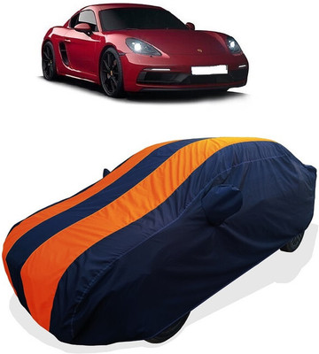 Coxtor Car Cover For Porsche Cayman GTS (With Mirror Pockets)(Orange)