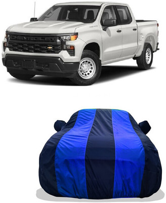 Tricway Car Cover For Chevrolet Silverado 5.3L (With Mirror Pockets)(Multicolor)