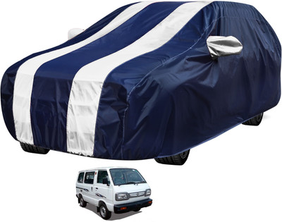 Auto Hub Car Cover For Maruti Suzuki Omni (Without Mirror Pockets)(Black, White)