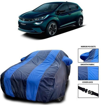 ANTHUB Car Cover For Tata Altroz EV (With Mirror Pockets)(Blue)