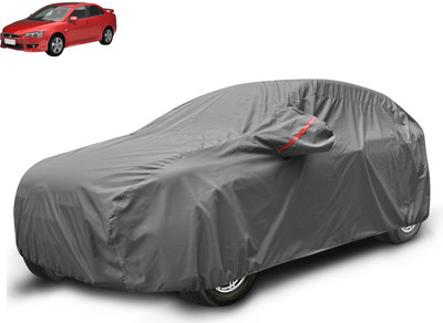 MOCKHE Car Cover For Mitsubishi Lancer (With Mirror Pockets)(Grey)