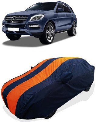 Coxtor Car Cover For Mercedes Benz M-Class ML250 (With Mirror Pockets)(Orange)