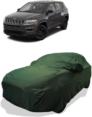 Coxtor Car Cover For Jeep Compass 1.4 Limited Plus Petrol (With Mirror Pockets)(Gold)